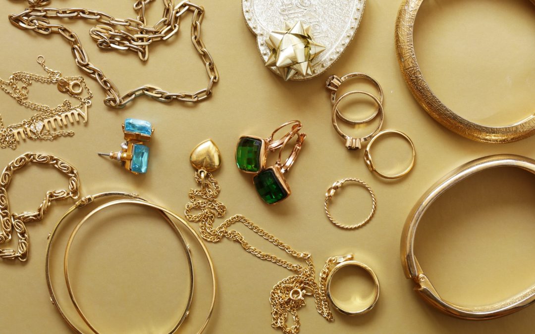 Gold jewellery collection for trade-in
